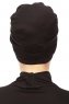 Stella - Black Cotton Turban