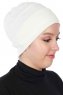 Stella - Creme Cotton Turban