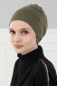 Stella - Khaki Cotton Turban