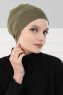 Stella - Khaki Cotton Turban