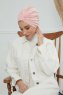 Laura - Dusty Pink Cotton Turban