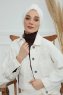 Laura - Creme Cotton Turban