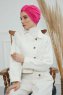 Laura - Fuchsia Cotton Turban