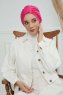 Laura - Fuchsia Cotton Turban