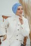 Laura - Sky Blue Cotton Turban