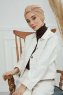 Laura - Sand Cotton Turban