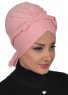Olivia - Dusty Pink Cotton Turban - Ayse Turban