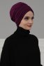 Wilma - Purple Cotton Turban - Ayse Turban