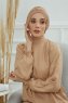 Wilma - Sand Cotton Turban