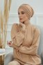 Wilma - Sand Cotton Turban