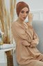 Wilma - Caramel Cotton Turban