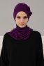 Bianca - Purple Cotton Turban