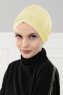 Linda - Yellow Cotton Turban - Ayse Turban