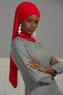 Rebecca - Red Cotton Turban - Ayse Turban