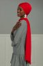 Rebecca - Red Cotton Turban - Ayse Turban