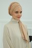 Rebecca - Sand Cotton Turban