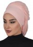 Isabella - Dusty Pink Cotton Turban - Ayse Turban