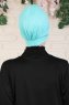 Sandra - Turquoise Cotton Turban - Ayse Turban