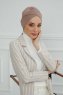 Ellie - Taupe Cotton Turban