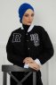 Ellie - Blue Cotton Turban