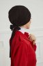 Ellie - Black Cotton Turban