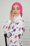Ellie - Fuchsia Cotton Turban