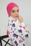 Ellie - Fuchsia Cotton Turban
