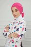 Ellie - Fuchsia Cotton Turban