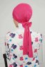Ellie - Fuchsia Cotton Turban