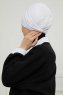 Ellie - White Cotton Turban