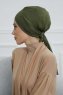 Ellie - Khaki Cotton Turban