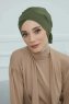Ellie - Khaki Cotton Turban