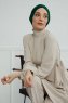 Ellie - Dark Green Cotton Turban