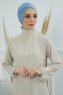 Ellie - Sky Blue Cotton Turban