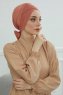 Ellie - Salmon Cotton Turban