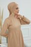 Ellie - Sand Cotton Turban
