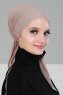Felicia - Taupe Cotton Turban