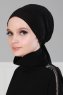 Felicia - Black Cotton Turban