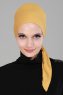 Felicia - Mustard Cotton Turban