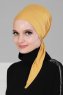 Felicia - Mustard Cotton Turban