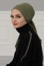 Felicia - Khaki Cotton Turban
