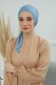 Felicia - Sky Blue Cotton Turban