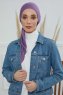 Felicia - Violet Cotton Turban