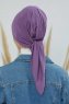 Felicia - Violet Cotton Turban