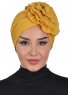 Kerstin - Mustard Cotton Turban - Ayse Turban