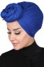 Sigrid - Blue Cotton Hijab - Ayse Turban