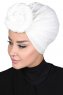 Sigrid - Creme Cotton Hijab - Ayse Turban
