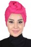 Sigrid - Fuchsia Cotton Hijab - Ayse Turban