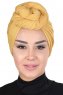 Sigrid - Mustard Cotton Hijab - Ayse Turban