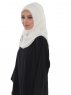 Evelina - Creme Practical Hijab - Ayse Turban